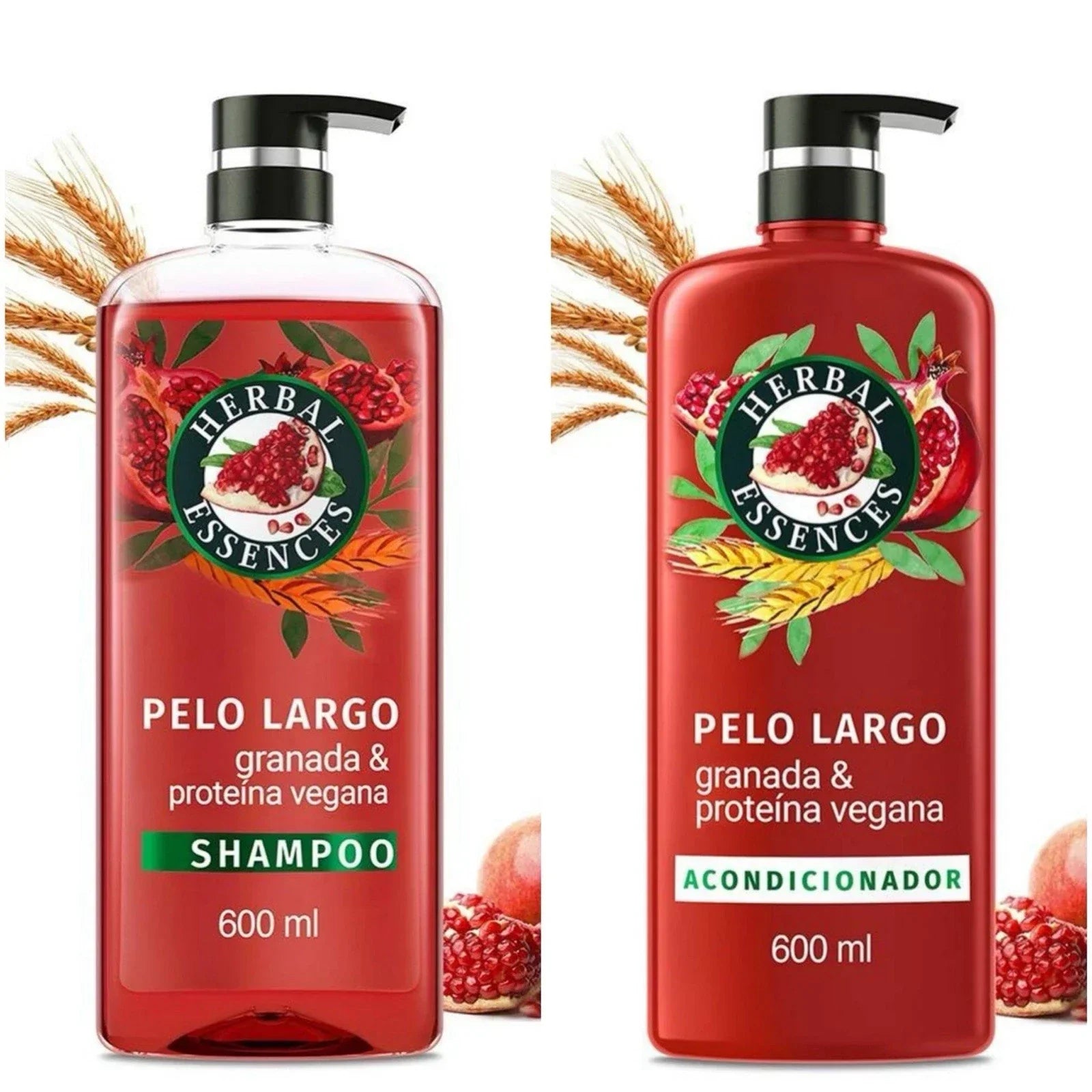 2 Pack Herbal Essences Hermoso Cabello Best Long Sexy Largo Shampoo/conditioner